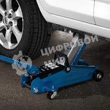 Домкрат гидравлический подкатной Stels 2 т, h подъема 140–340 мм