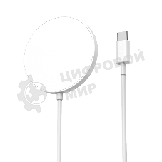 Беспроводное зарядное устройство Rexant Fast charge, Qi 15Вт, серебро