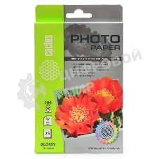 Фотобумага Cactus CS-GA620025 глянцевая A6 200 г/м2 25 листов