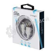 Кабель Crown USB - Lightning CMCU-3018L белый