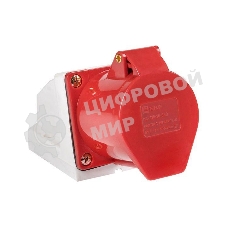 Розетка наруж. уст. 16А 380В 3P+E+N IP44 (115) EKF ps-115-16-380