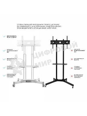 Стойка для телевизора Onkron TS1351 белый 32