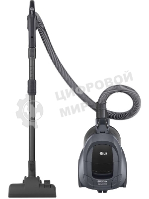 Пылесос LG VC5420NHTG серый, 380/2000 Вт, уборка сухая, пылесборник контейнер, 1.3 л