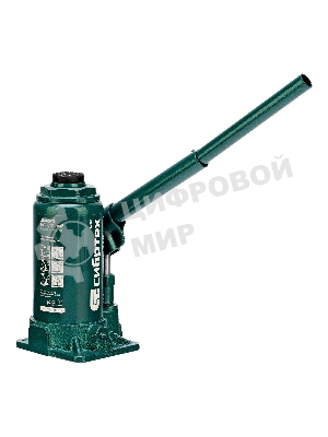 Домкрат гидравлический бутылочный Сибртех, 10 т, 190-370 мм