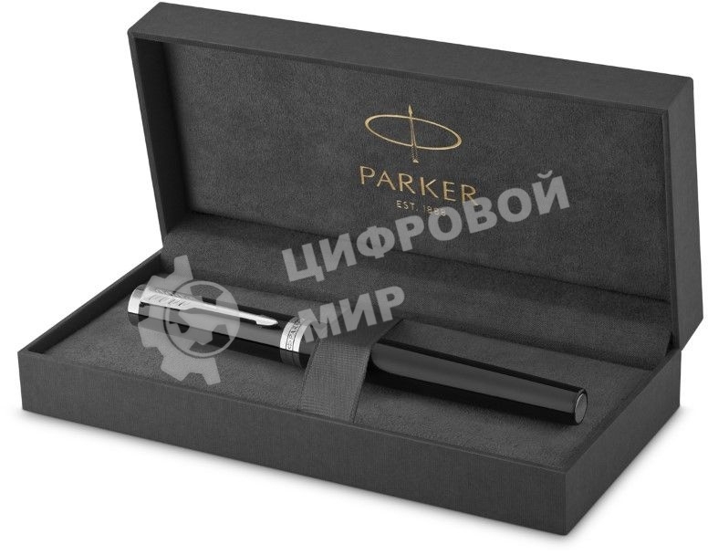 Ручка перьевая Parker Ingenuity Core F570 (2181994) Black СT, F, сталь нержавеющая, подарочная коробка