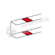 Накладка на стык профиля на защелках Legrand 010691