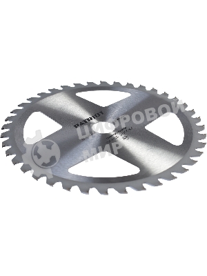 Нож PATRIOT TBS-40X с большими отверстиями, D=230*25,4мм, толщина 1,3 мм 40 зубьев