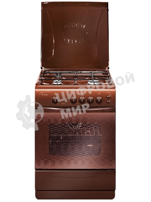 Плита газовая Gefest ПГ 1200 С6 К19 коричневый, конфорок 4 шт, духовка 63 л, 60 см x 85 см x 60 см