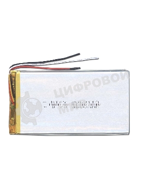 Аккумулятор Li-Pol (батарея) 3x60x110мм 3pin 3.7V/3500mAh