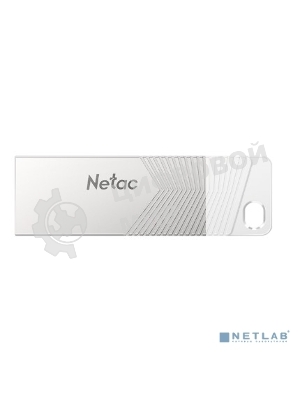 Флешка USB Netac UM1 (NT03UM1N-016G-32PN), 16Gb, USB 3.2, R/W 150/45, серебристый
