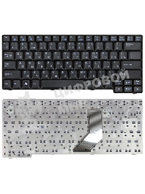 Клавиатура для ноутбука LG E200 E300 черная
