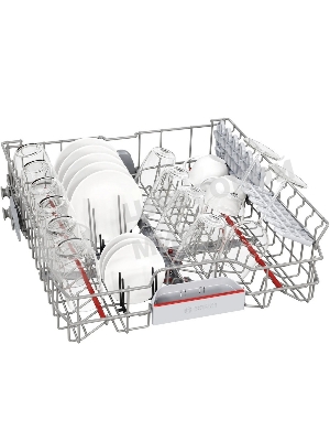 Встраиваемая посудомоечная машина Bosch SPV4HMX65Q, серебристый, 45 см, 10 компл., 45 дБ, класс A+