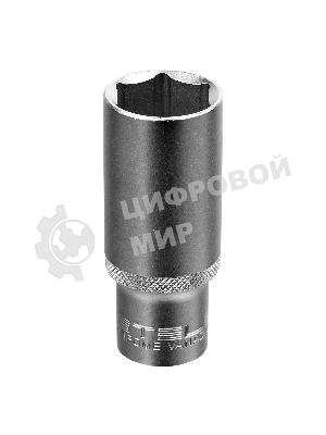 Головка торцевая удлиненная, 24 мм, 6-гранная, CrV, под квадрат 1/2
