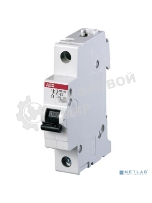 Выключатель автоматический модульный 1п C 10А 6кА SH201 ABB 2CDS211001R0104