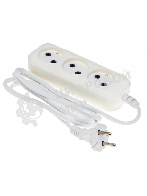 Сетевой удлинитель Buro BU-PSL3.1/W 1.5 м (3 розетки) белый (пакет ПЭ)