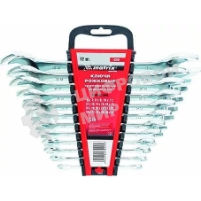 Набор рожковых ключей Matrix (6-32 мм) 12 шт.