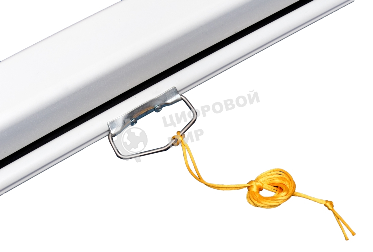 Экран 127x127см Wallscreen 1:1 настенно-потолочный рулонный белый71'