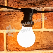 Лампа светодиодная филаментная Rexant Груша A60 11.5 Вт 1320 Лм 2700K E27 матовая колба