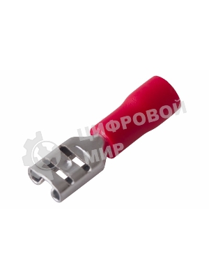 Клемма плоская Rexant изолированная гнездо 5.6 мм 0.5-1.5 мм² (РПи-м 1.5-(4.8)/РПИм 1,25-5)