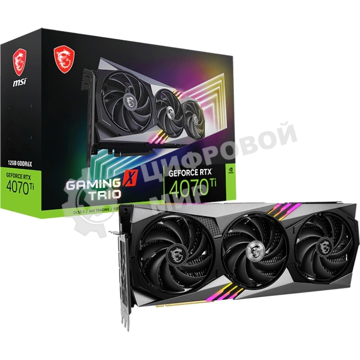 Видеокарта GeForce RTX 4070 Ti GAMING X TRIO 12G