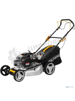 Газонокосилка бензиновая Kranz KR-510SP самоходная, 200 см3, 51 см