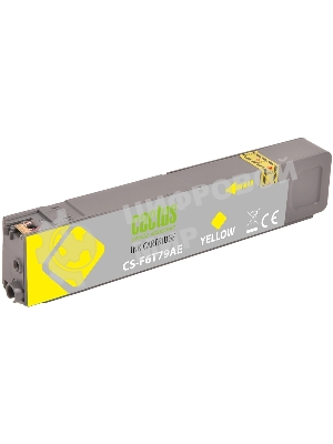 Картридж струйный Cactus CS-F6T79AE (913A) желтый (55 мл) для HP PW 352dw/377dw/Pro 477dw/452dw