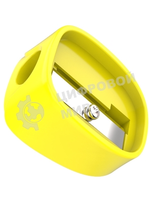 Точилка для карандашей ручная Deli ER00803 U-touch, 1 отверстие, пластик, ассорти, туба