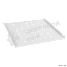 Полка Cabeus, стационарная, 1U, 35х495х600 мм (ВхШхГ), для шкафов глубиной 800мм, с комплектом крепежа, серый