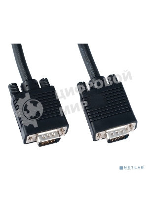 Кабель PERFEO VGA/SVGA вилка - VGA/SVGA вилка, с ф/фильтрами, 3 м. (V7002)
