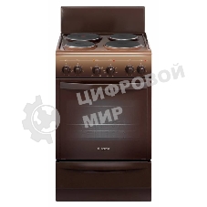 Плита электрическая Gefest 5140-01 0036 коричневый, конфорок 4 электрических, духовка 55 л, 50 см x 85 см x 58.5 см