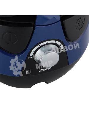Пылесос Samsung VCC8836V36/XEV синий, 430/2200 Вт, уборка сухая, пылесборник контейнер 2 л