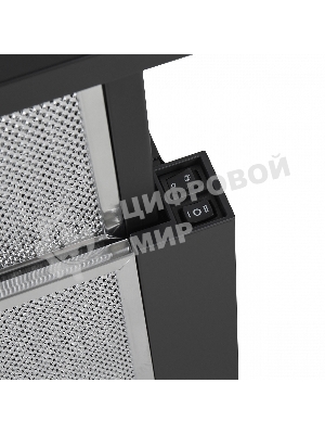 Вытяжка встраиваемая Maunfeld VS Light 60 черный, 60 см, 520 куб. м/ч, 56 дБ