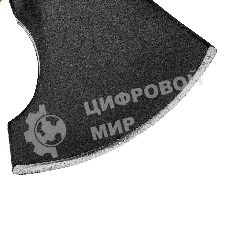 Топор Россия,1100 г,в сборе,кованый,деревянное топорище,500 мм, таежный 