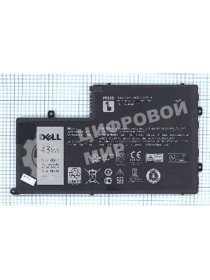 Аккумуляторная батарея для ноутбука Dell Inspiron 15-5547 43Wh TRHFF