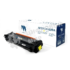 Картридж лазерный NVPrint совместимый NV-W2012A 659A Yellow для HP Color LJ M856/MFP M776 (13000k)