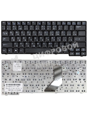 Клавиатура для ноутбука LG E200 E300 черная