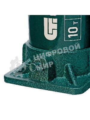 Домкрат гидравлический бутылочный Сибртех, 10 т, 190-370 мм