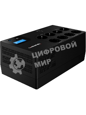 Источник бесперебойного питания Ippon Kirpich 1050 600Вт 1050ВА черный