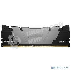 Оперативная память Kingston Fury Renegade, DDR4, 32GB (1x32GB), 3200MHz, CL16, DIMM, с радиатором, черный