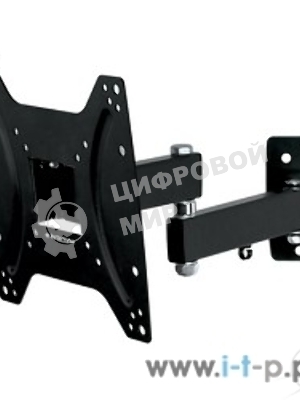 Крепеж Kromax OPTIMA-204 черный Кронштейн для LED/LCD телевизоров 15