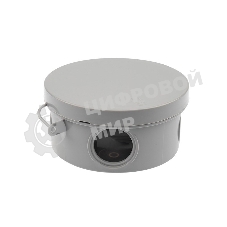 Коробка распаячная Rexant ОУ, D 85х40 мм, IP54 (УПр 85/40.1.3)