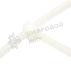 Хомут-стяжка кабельная нейлоновая Rexant 450 x4,8 мм, белая, упаковка 100 шт.