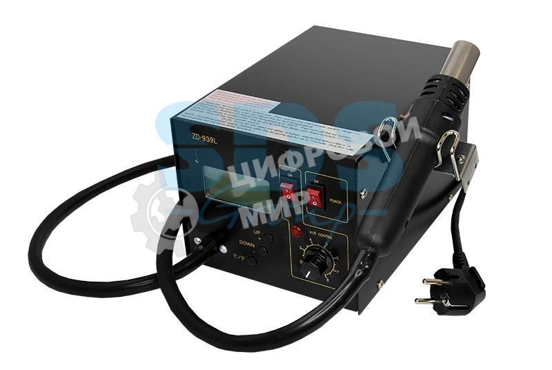 Цифровая термовоздушная паяльная станция Rexant, 220 В/160-480 °С