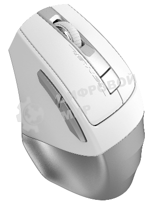 Мышь беспроводная A4Tech Fstyler FB35C белый, 2000 dpi, радиоканал, Bluetooth, USB, кнопки - 6
