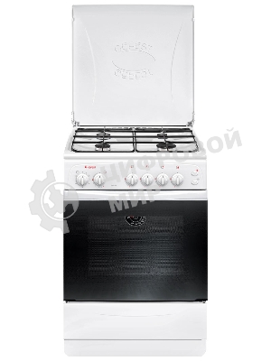 Плита газовая Gefest ПГ 1200 С5 белый, конфорок 4 шт, духовка 63 л, 60 см x 85 см x 60 см
