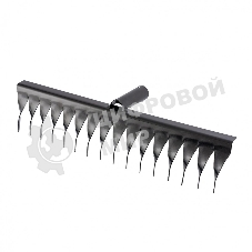 Грабли Сибртех 16-зубые, 420 мм, без черенка, витые Россия