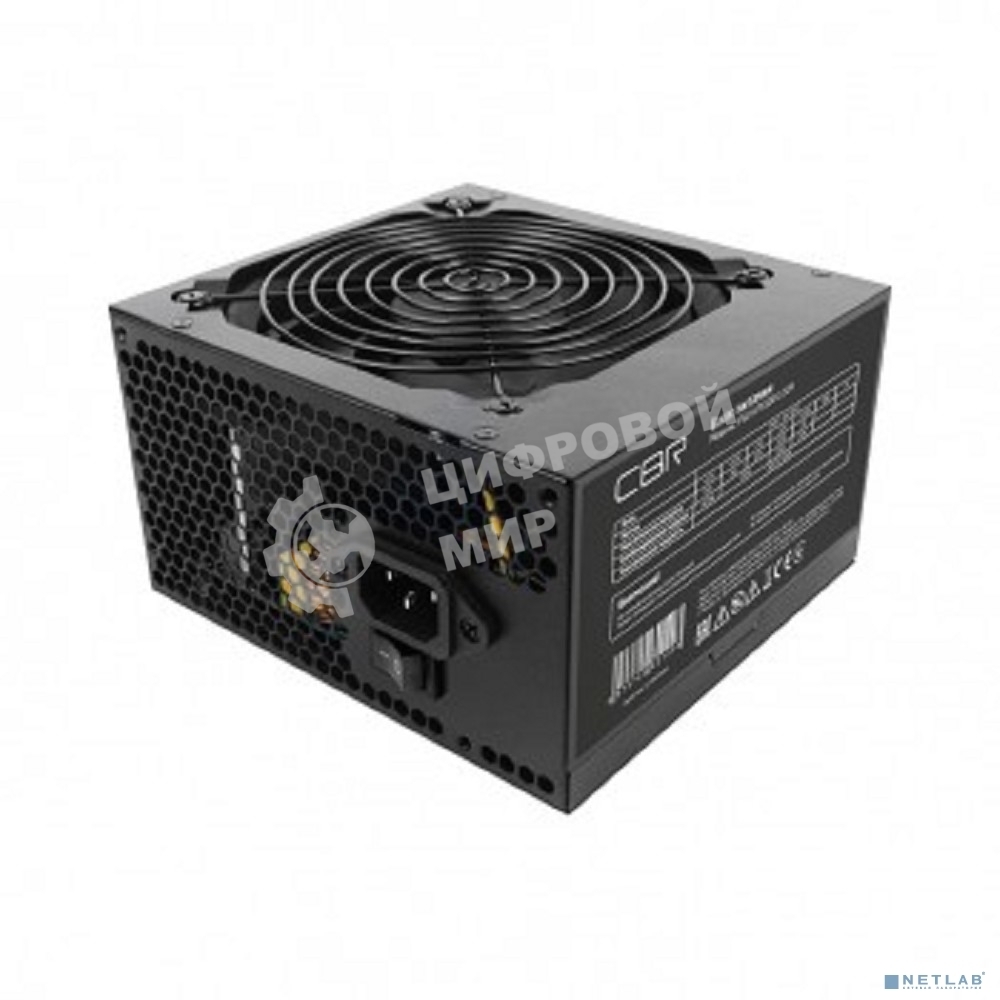 Блок Питания CBR PSU-ATX500-12GM, 500Вт, 80 PLUS Bronze, 120мм, черный
