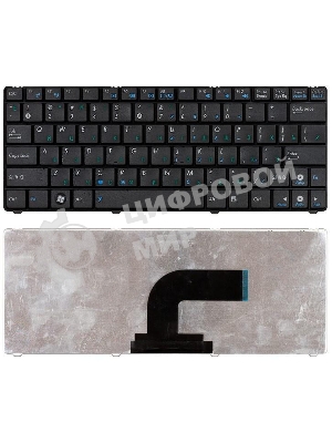 Клавиатура для ноутбука Asus Eee PC 1101 1101HA N10 N10E N10J черная