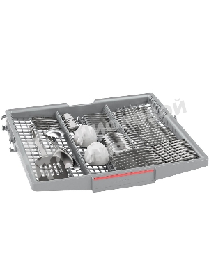 Встраиваемая посудомоечная машина Bosch SPV4HMX65Q, серебристый, 45 см, 10 компл., 45 дБ, класс A+