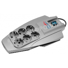 Сетевой фильтр Pilot X-Pro: 6 евророзеток Zero Start биметаллический предохранитель и микропроцессор 5 метров Pilot X-Pro 5M